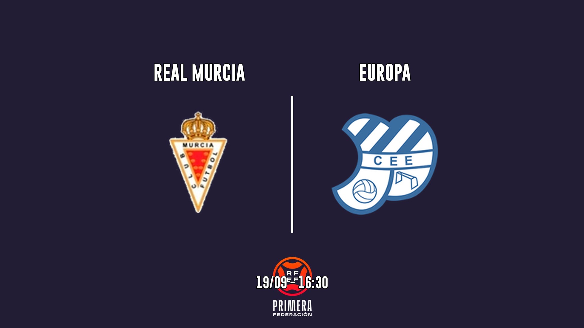 Cartel del partido Europa vs Europa