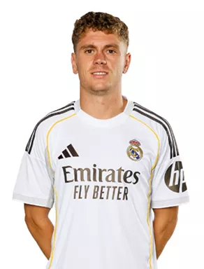 Foto de Manu Serrano, Defensas del Real Madrid Castilla