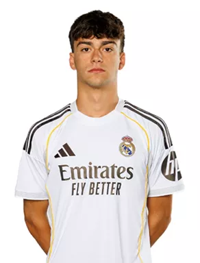 Foto de Mario Rivas, Defensas del Real Madrid Castilla