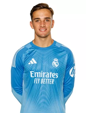 Foto de Mestre, Portero del Real Madrid Castilla