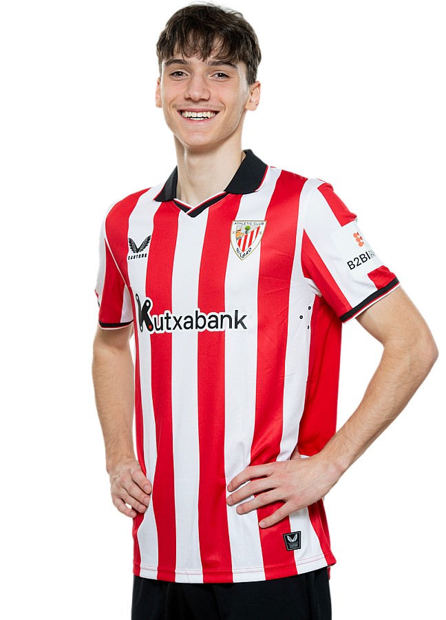 Foto de Korkut Efe, Centrocampista del Athletic Club B